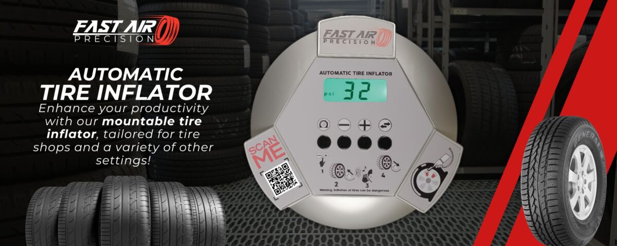 automatic shutoff tire inflator gauge